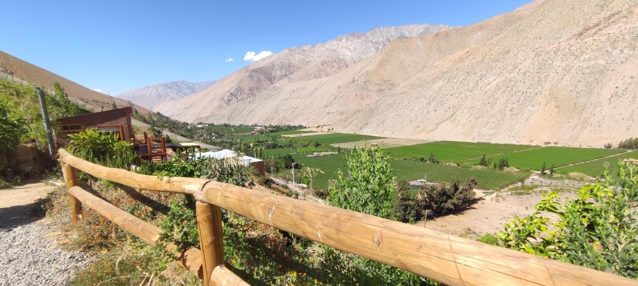 Casa Jardin De Hadas Con Vista Panoramica Pisco Elqui Kültér fotó