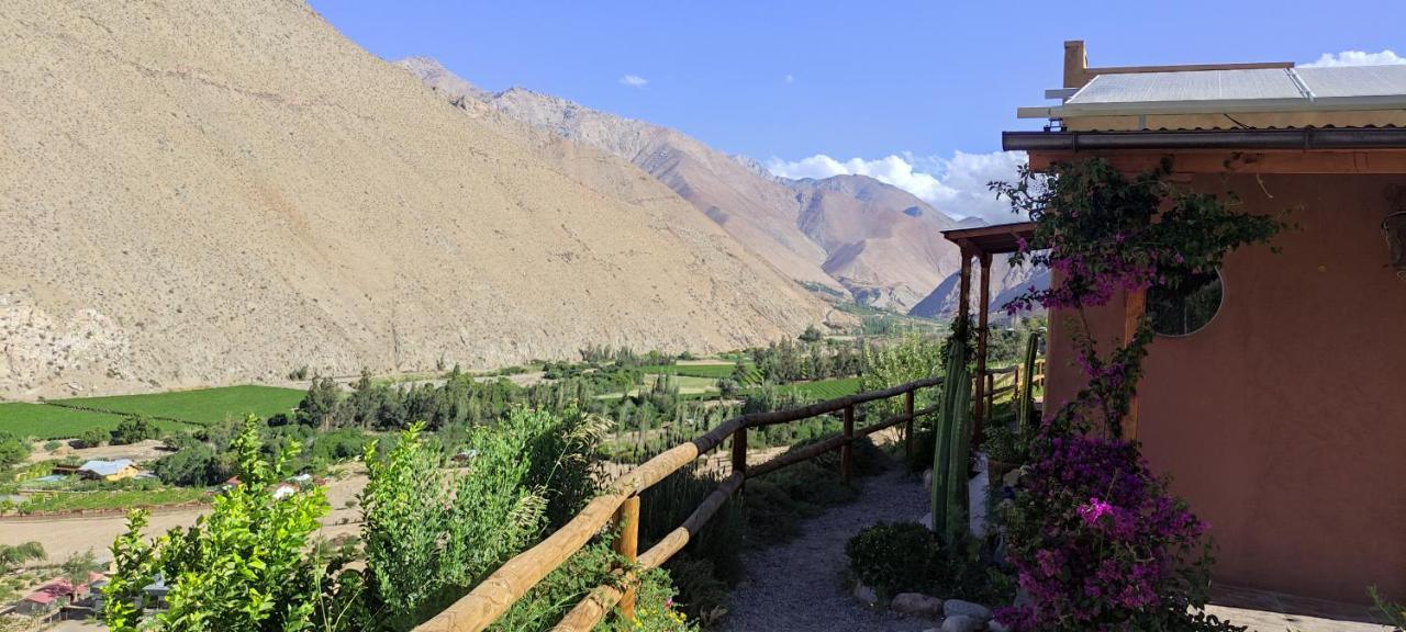 Casa Jardin De Hadas Con Vista Panoramica Pisco Elqui Kültér fotó