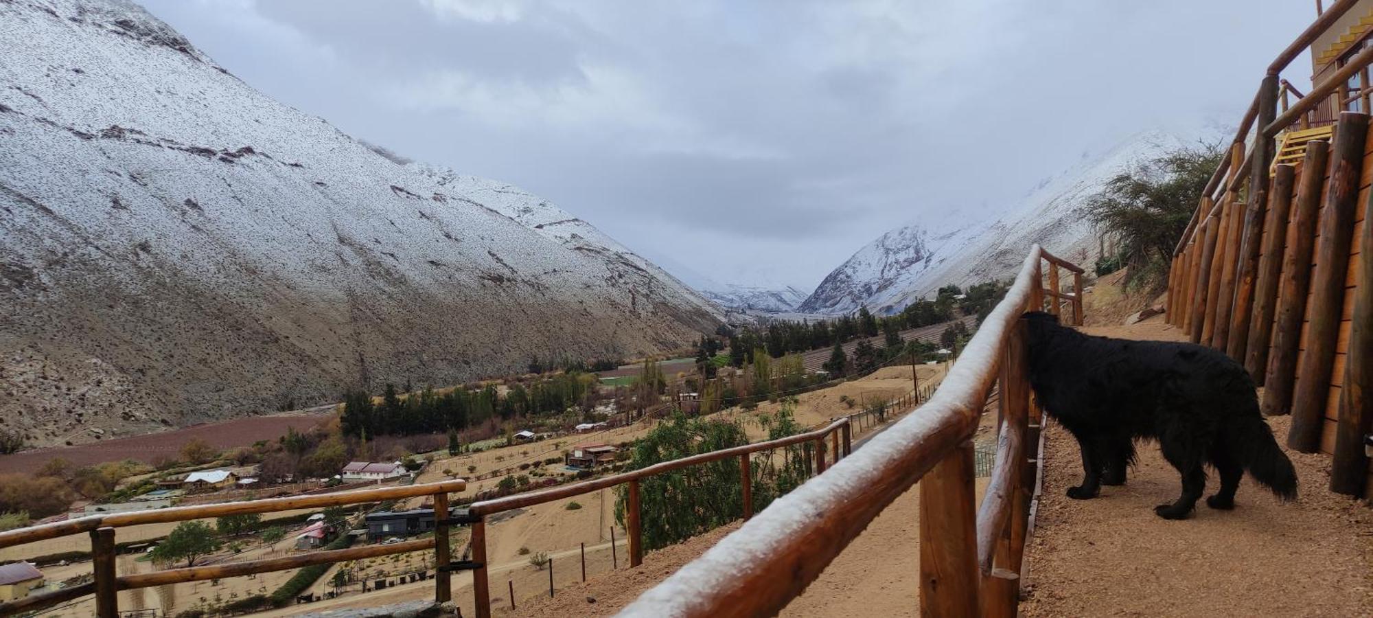 Casa Jardin De Hadas Con Vista Panoramica Pisco Elqui Kültér fotó